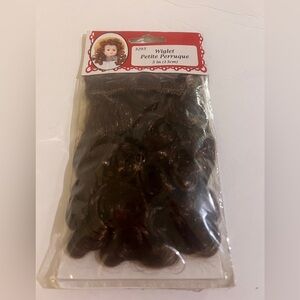 Vintage Wiglet Petite Perruque 5 inch (13 cm) Brown 3293 by Fibre Craft (1996)